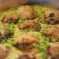 Champignons mit Hackfüllung